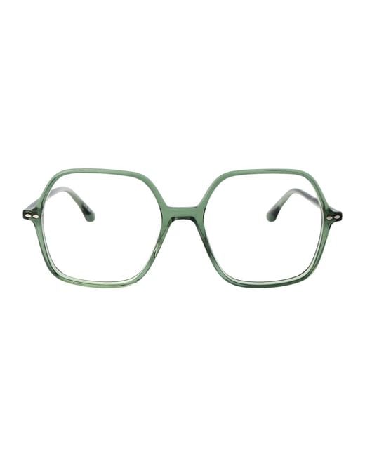 Isabel Marant Green Acetate Glasses