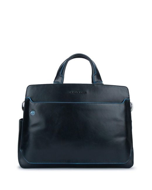 Piquadro Blue Cartella 2 Manici 2 Comparti