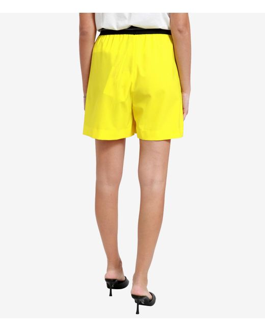Pantalones cortos de amarillo MSGM de color Yellow
