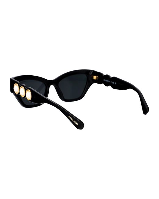 Swarovski Black Sunglasses