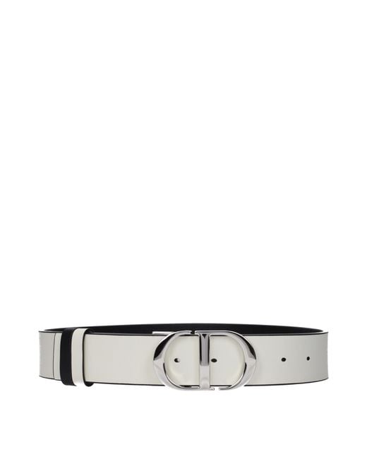 Dior Black Belt Leather