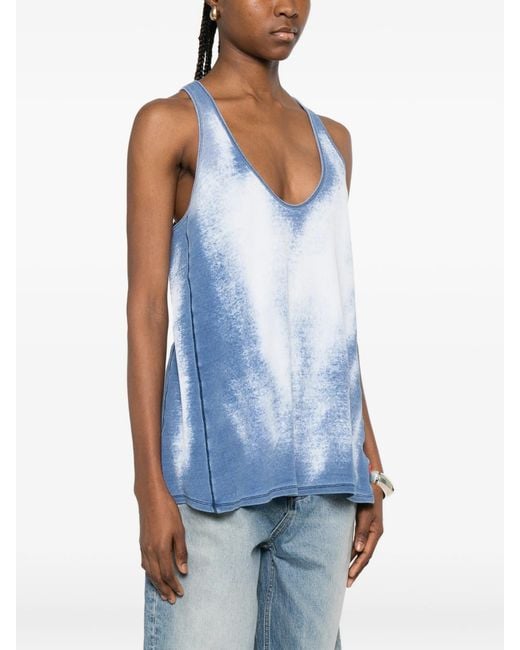 DIESEL Blue T-Carol Top