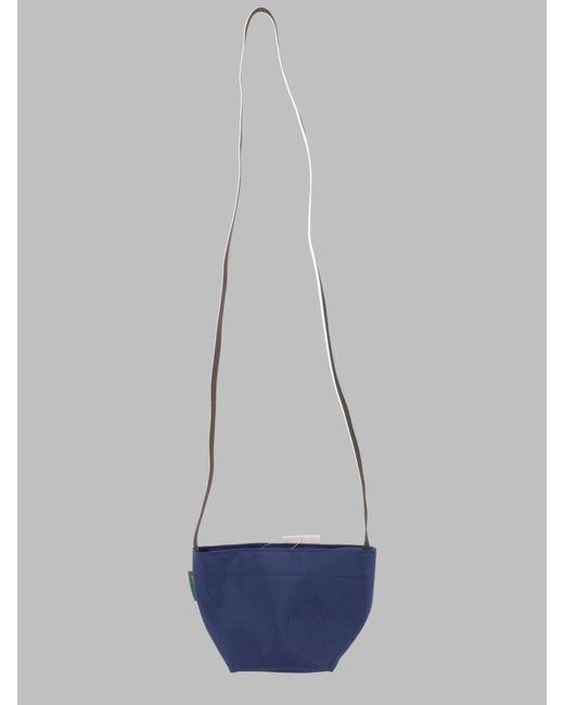 Herve Chapelier White Borsa Tote Mini Quadrata