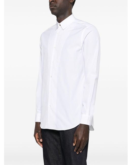 Paul Smith White Cotton Shirt for men