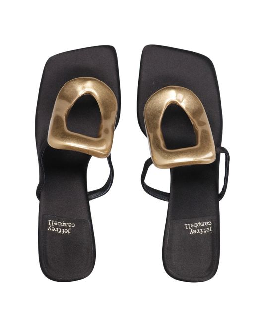 Jeffrey Campbell Black Sandals