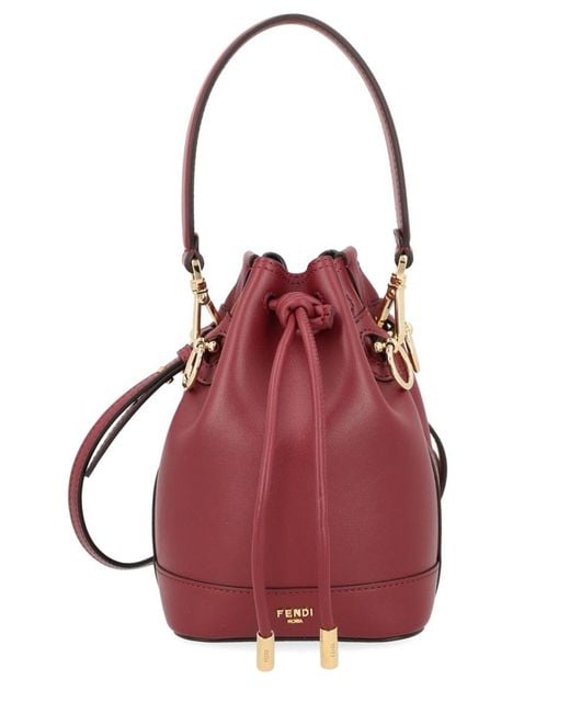 Fendi Red Bucket Bags