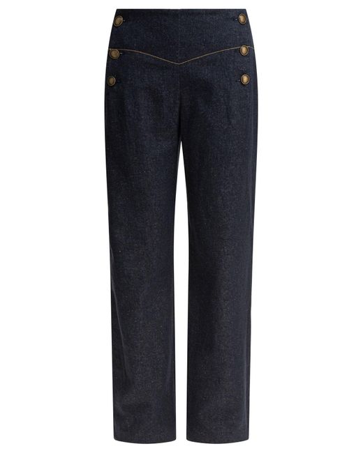 Ines De La Fressange Paris Broek in het Blue