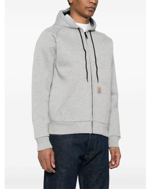 Carhartt Gray Hooded Sweatshirt