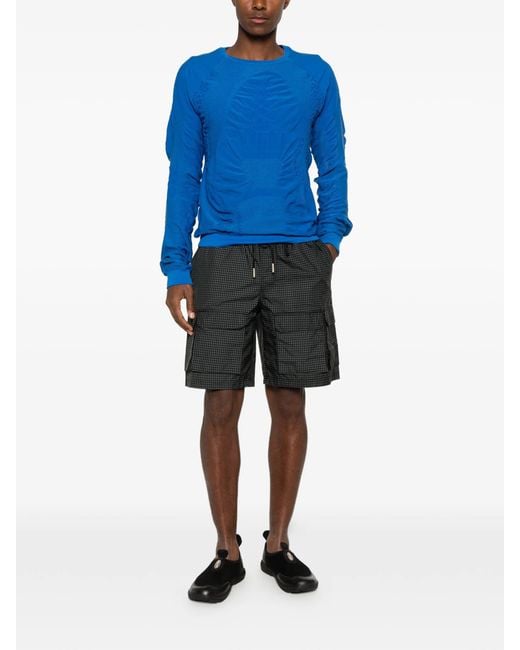 Roa Blue Wama 3 D Seamless Long Sleeve