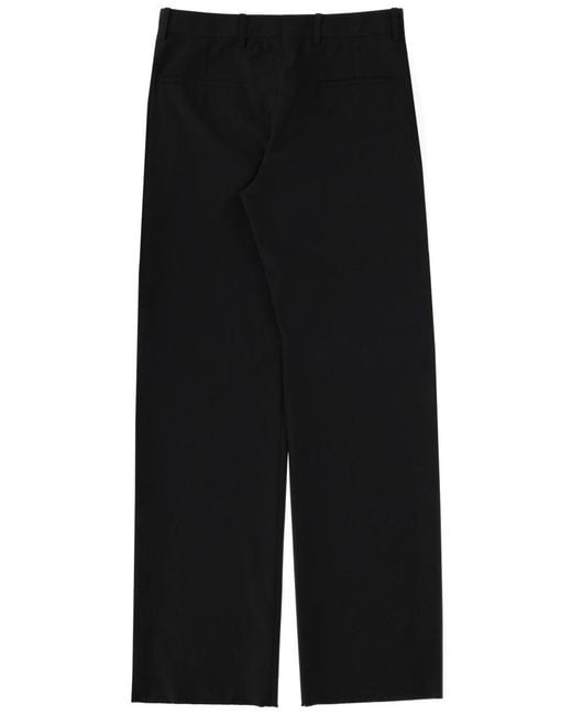 Gucci Black Wool Blend Tailored Pants for men