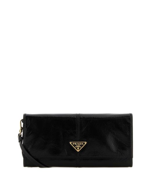 Prada Black Leather Crossbody Bag