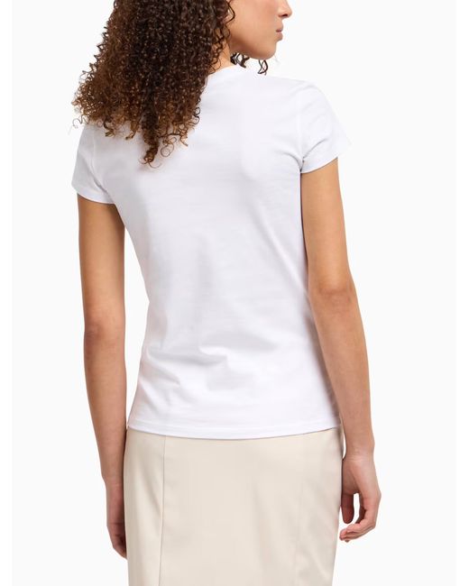 ARMANI EXCHANGE T Shirts En Polos in het White