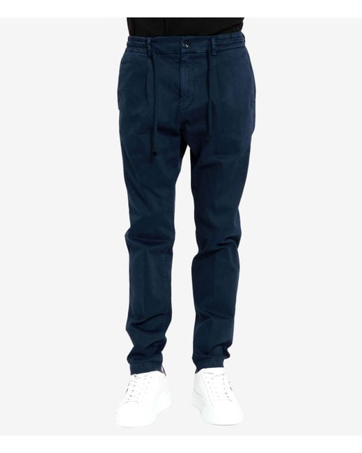 Cruna Blue Trousers for men