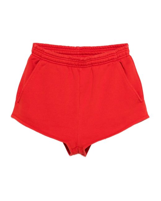 Entire studios Red Micro Shorts Cherry