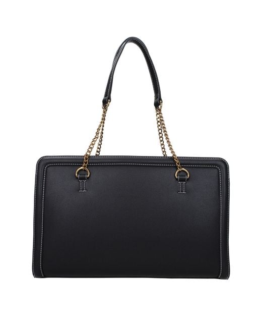 Love Moschino Black Shoulder Bags Polyurethane