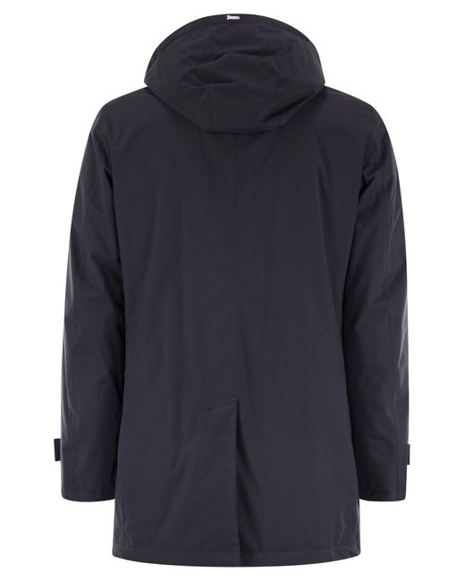 Herno Blue Waterproof 2-Layer Laminar Fabric for men