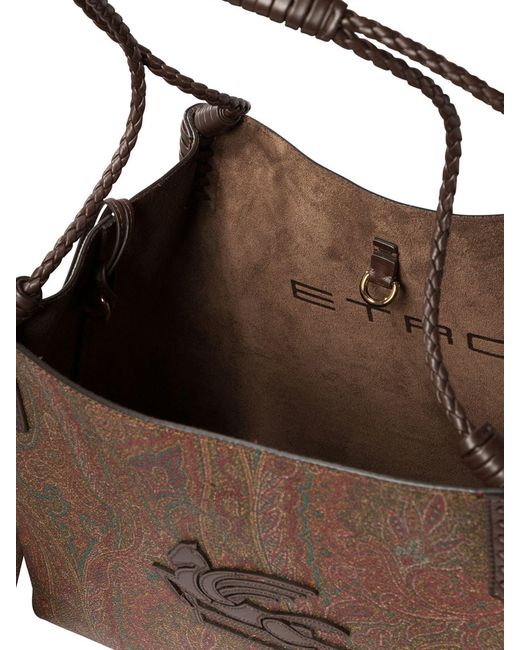 Etro Brown "Libra" Umhängetasche