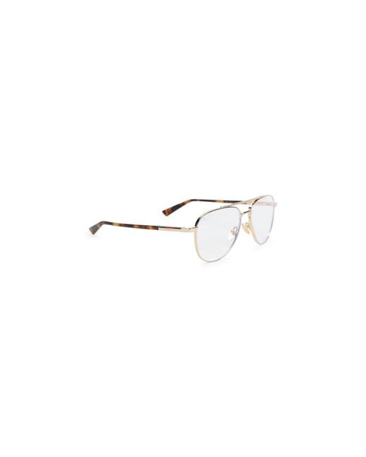 Gucci White Glasses