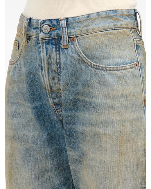 MM6 by Maison Margiela Blue Pants 5 Pockets