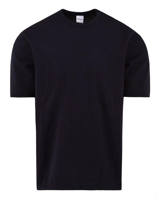 Aspesi Pullover Blau in Black für Herren