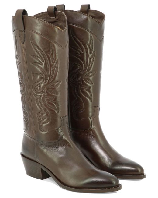 Sartore Brown Texan Boots