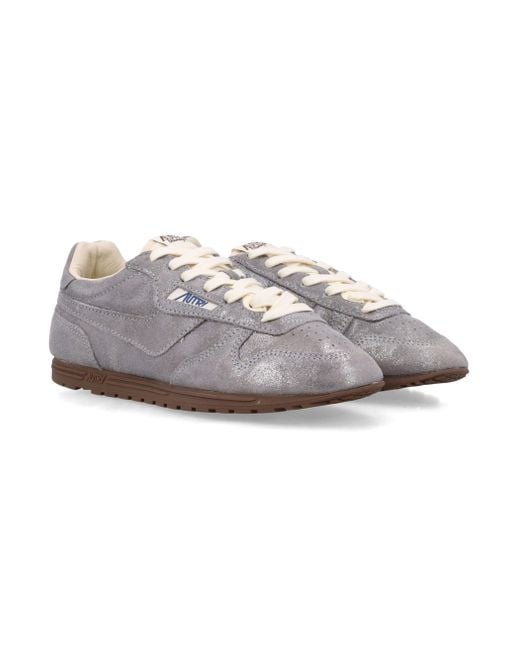 Autry Gray Windspin Sneakers