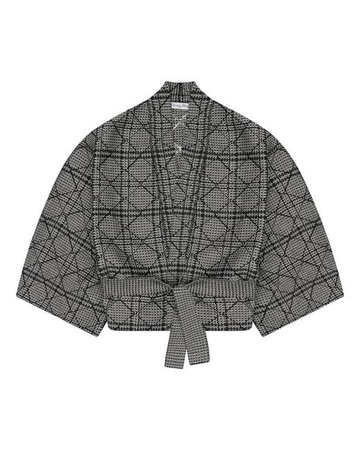 Dior Gray Chic Sports Jacket