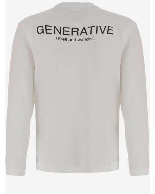 And Wander Gray Sweater Cotton-Blend for men