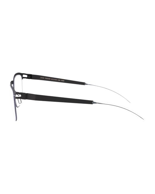 Mykita Brown Storm Metal Glasses