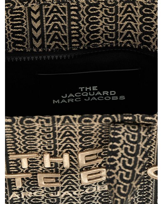 Marc Jacobs Black 'das Monogramm Jacquard Small Tote' Handtasche
