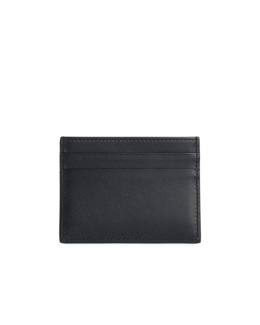 Dolce & Gabbana Black Dolce & Gabbana Card Holder With Leather 'Dg Logo'