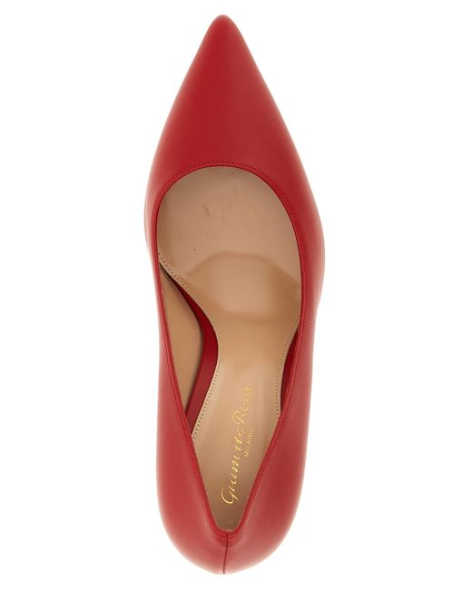 Gianvito Rossi Hoge Hakken in het Red