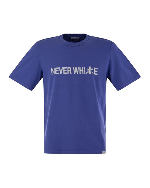 Premiata Blue Never Cotton T Shirt