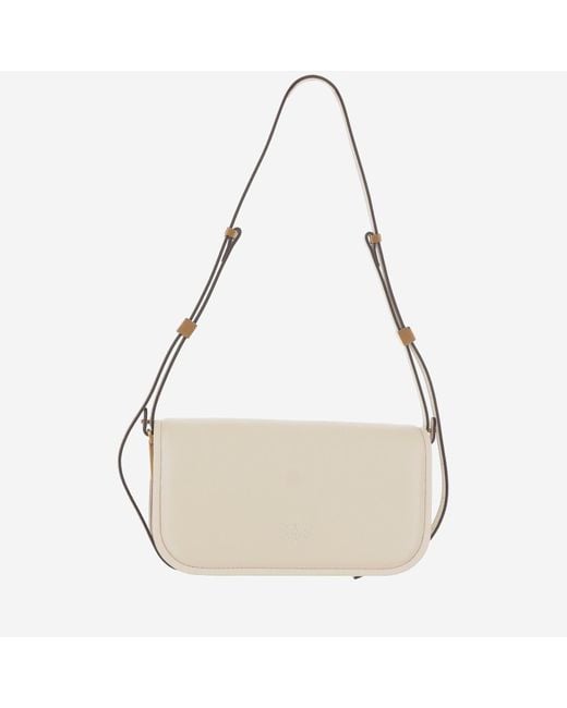 Pinko Natural Love Bag Box Umhängetasche in Nappa -Leder