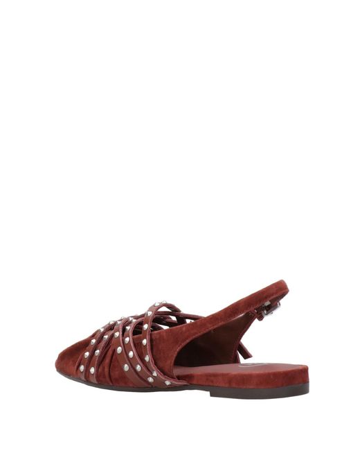 Ash Red Sandals