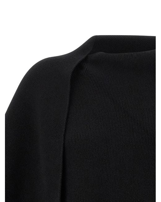 Alberta Ferretti Sjawl Cardigan in het Black
