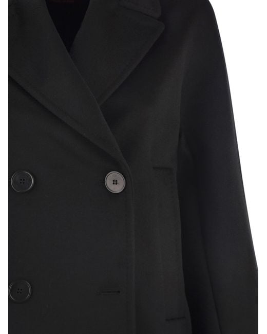 Sheree Virgin Wool Caban Max Mara de color Black