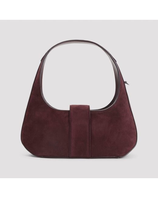 Roger Vivier Purple Belle Turtle Hobo Mini Bag