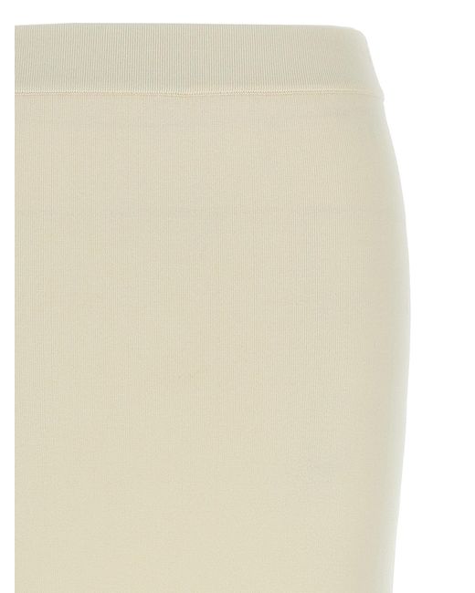 Max Mara White 'Losanna' Skirt