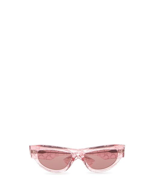 Gucci Pink Acetate Sunglasses
