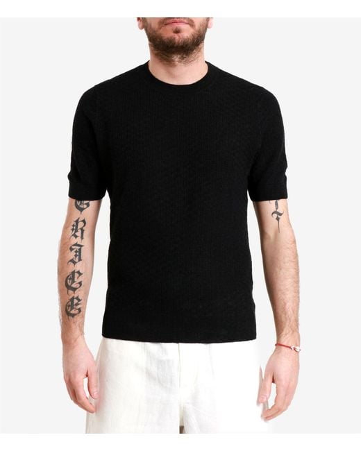 Gran Sasso Black Sweaters