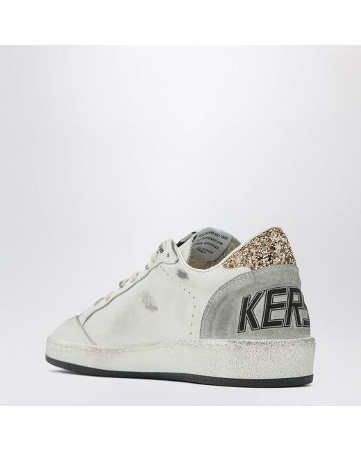 Golden Goose Deluxe Brand White Sneakers Ball Star Withe/ With Glitter