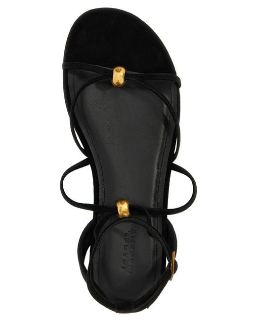Sandalias de 'Aeza' Isabel Marant de color Black
