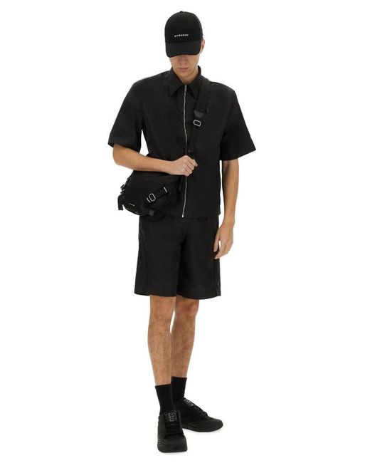 Givenchy Black Short Track Casual for men