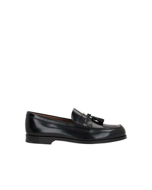 Prada Herren -Leder -Ladung in Black für Herren