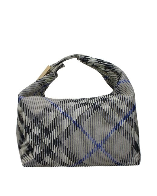 Burberry Multicolor Handtaschen Peg Frauen Polyamid Grün/Flechte