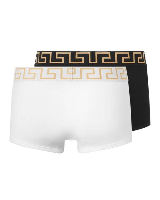 Versace White Bi Pack Boxer