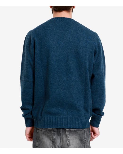 Gran Sasso Blue Sweaters for men