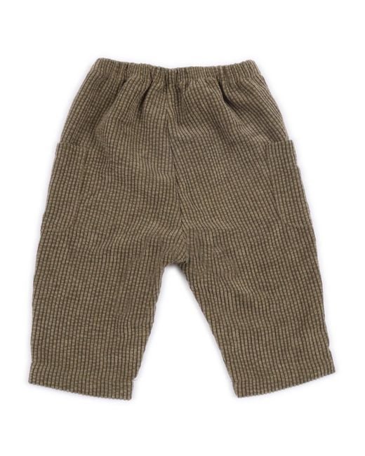 Teddy & Minou Green Pants Polyamide Polyester Elastane