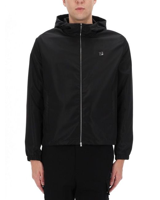 Fendi Black "Blouson" Jacket for men